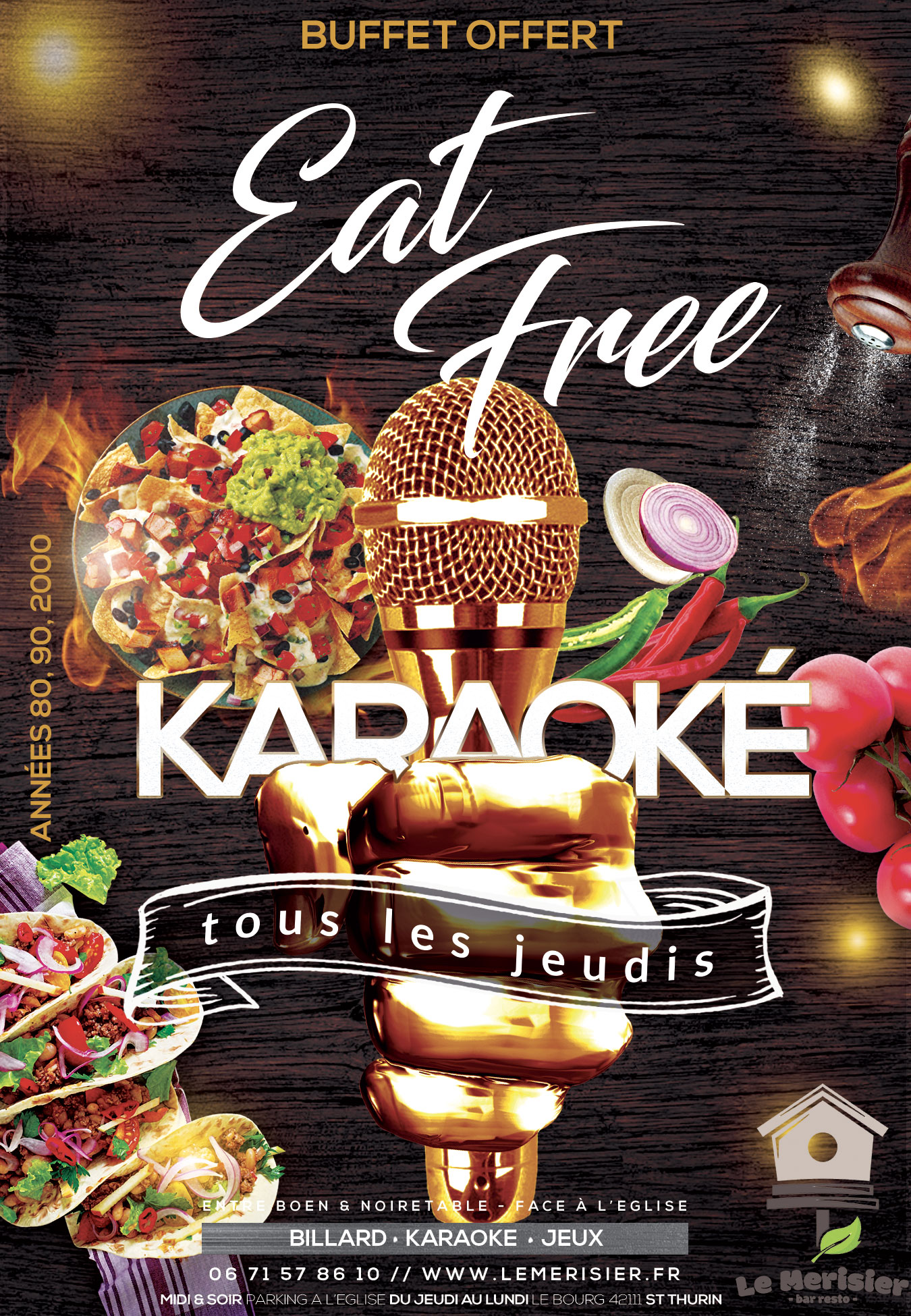Karaoké Eat Free
